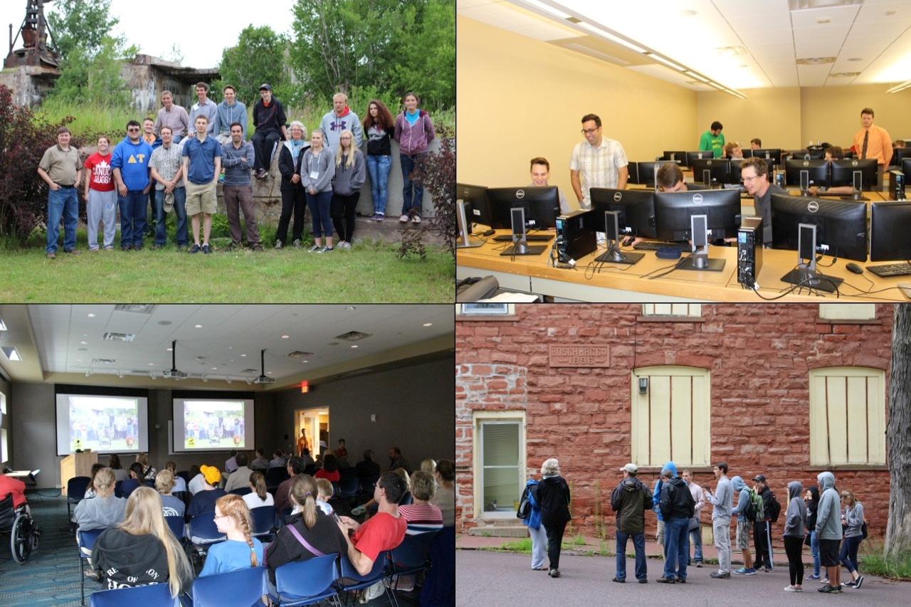 The GRACE project took high school students into the lab and field, helping to build the Copper Country HSDI while also using it to explore the historical built environment of their local community and, ultimately, to share their experiences through public presentations.